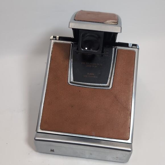 Vintage POLAROID SX-70 Land Camera, Bag & Accessories - Picture 9 of 13